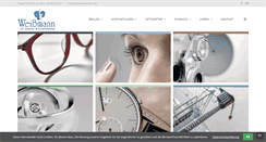 Desktop Screenshot of optik-weissmann.de